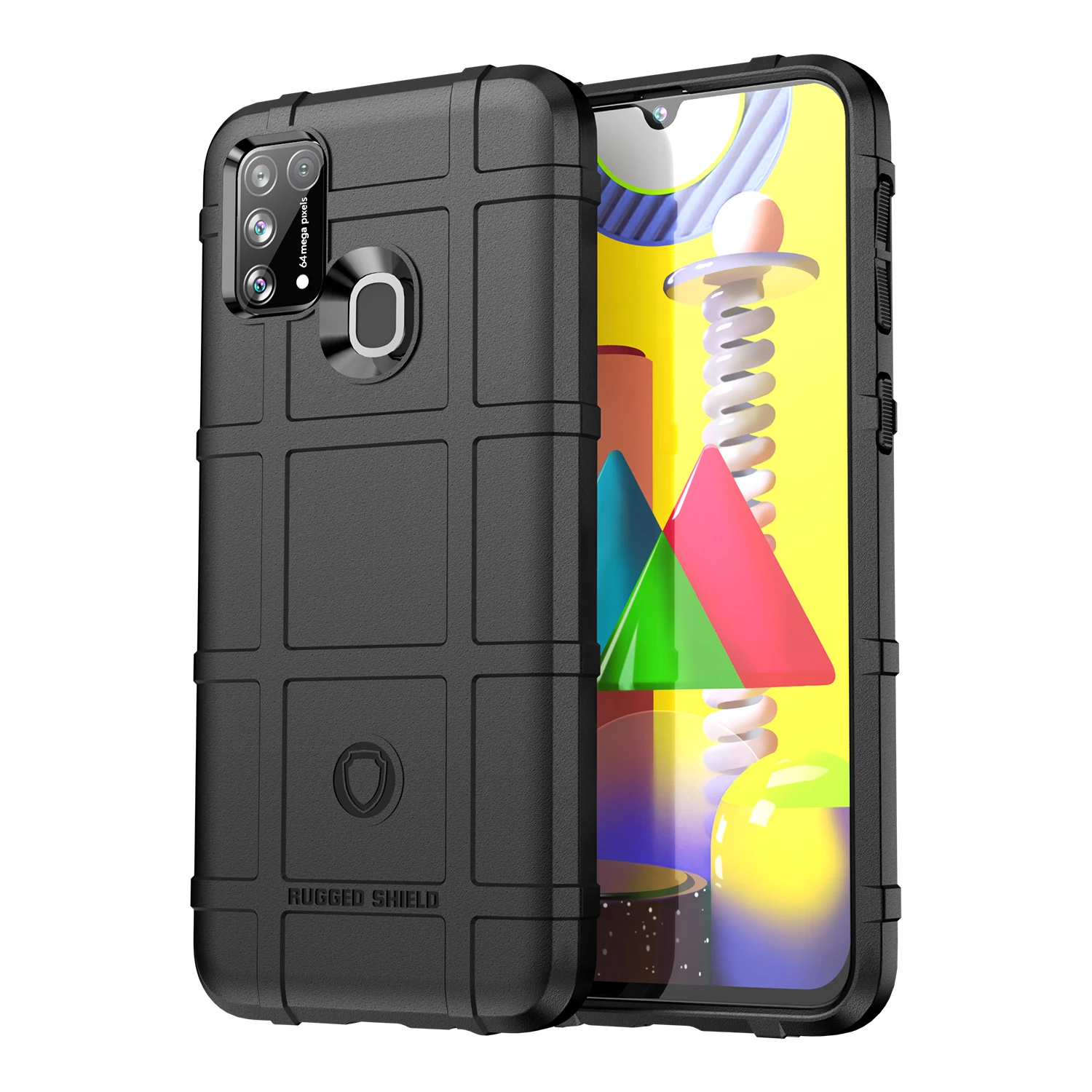 Premium Armor Shield Silicone Case - Anti-Knock Matte Finish