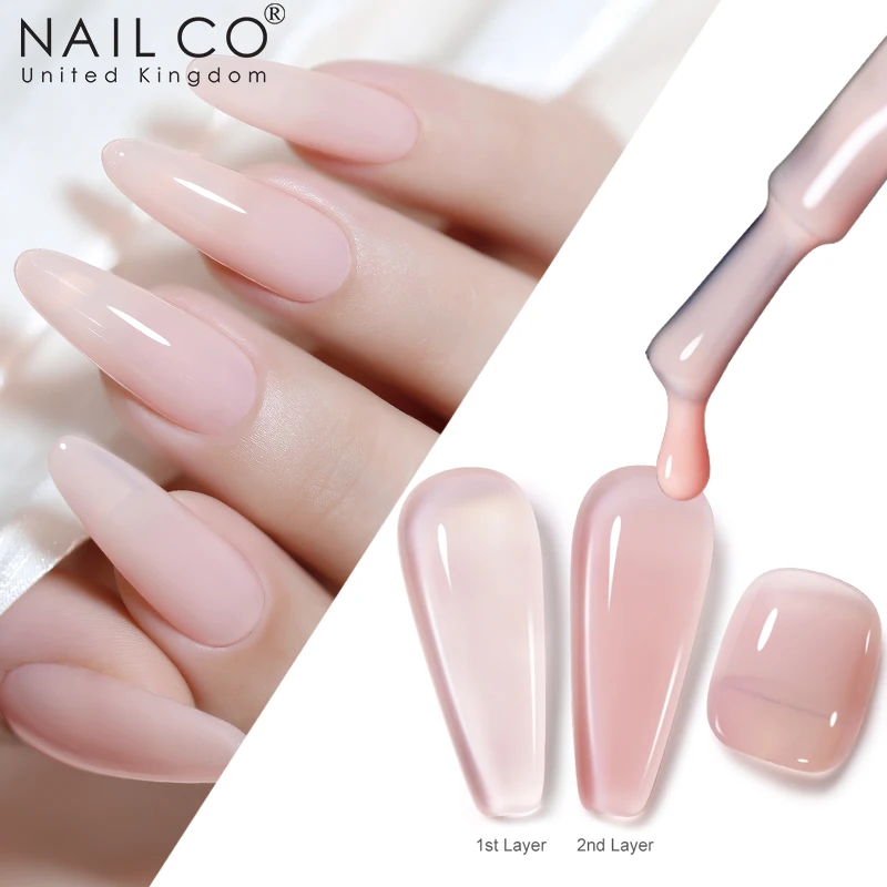 Premium Gel Nail Polish 15ml - HEMA Free Base & No Wipe Top Coat for Long-Lasting Manicure