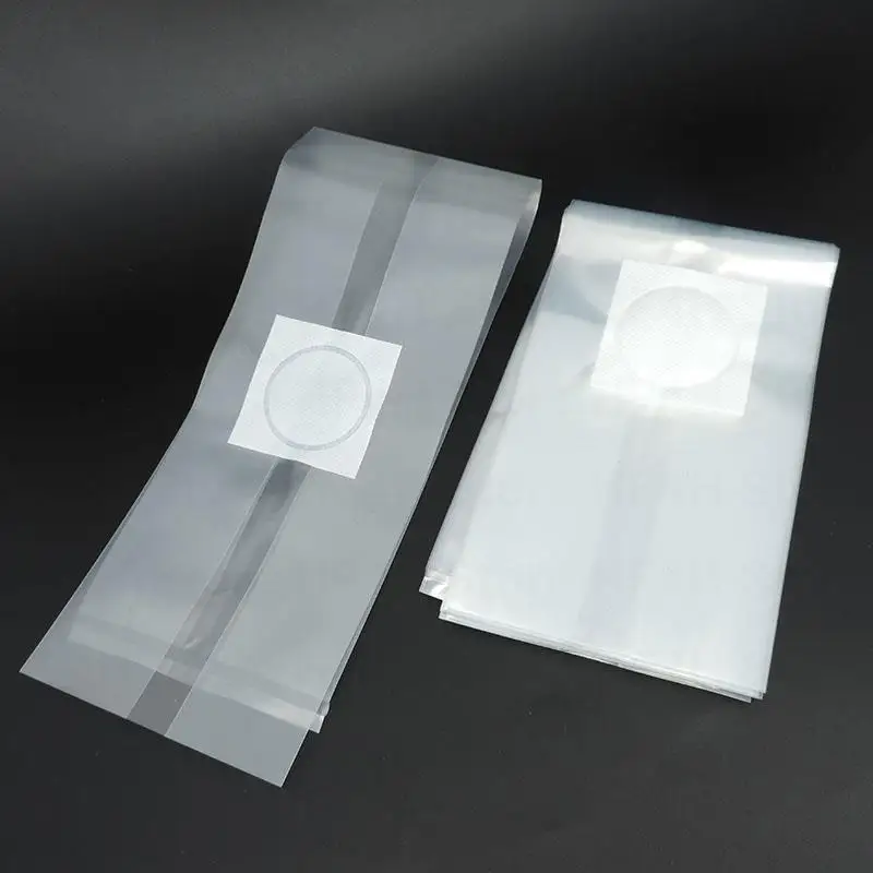 20X Pvc Mushroom Spawn Grow Bag Vasi Da Vivaio Substrato Per Finestre Ad Alta Temperatura Pre Sigillabile Polipropilene Resistente Al Calore Attrezzi 