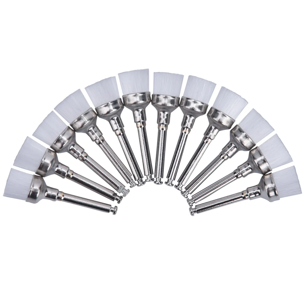 

Зубная нейлоновая полировальная щетка в форме чаши, стоматологическая профазная щетка, расходные материалы, одноразовая полировальная щетка, Белая нейлоновая зубная профазная щетка