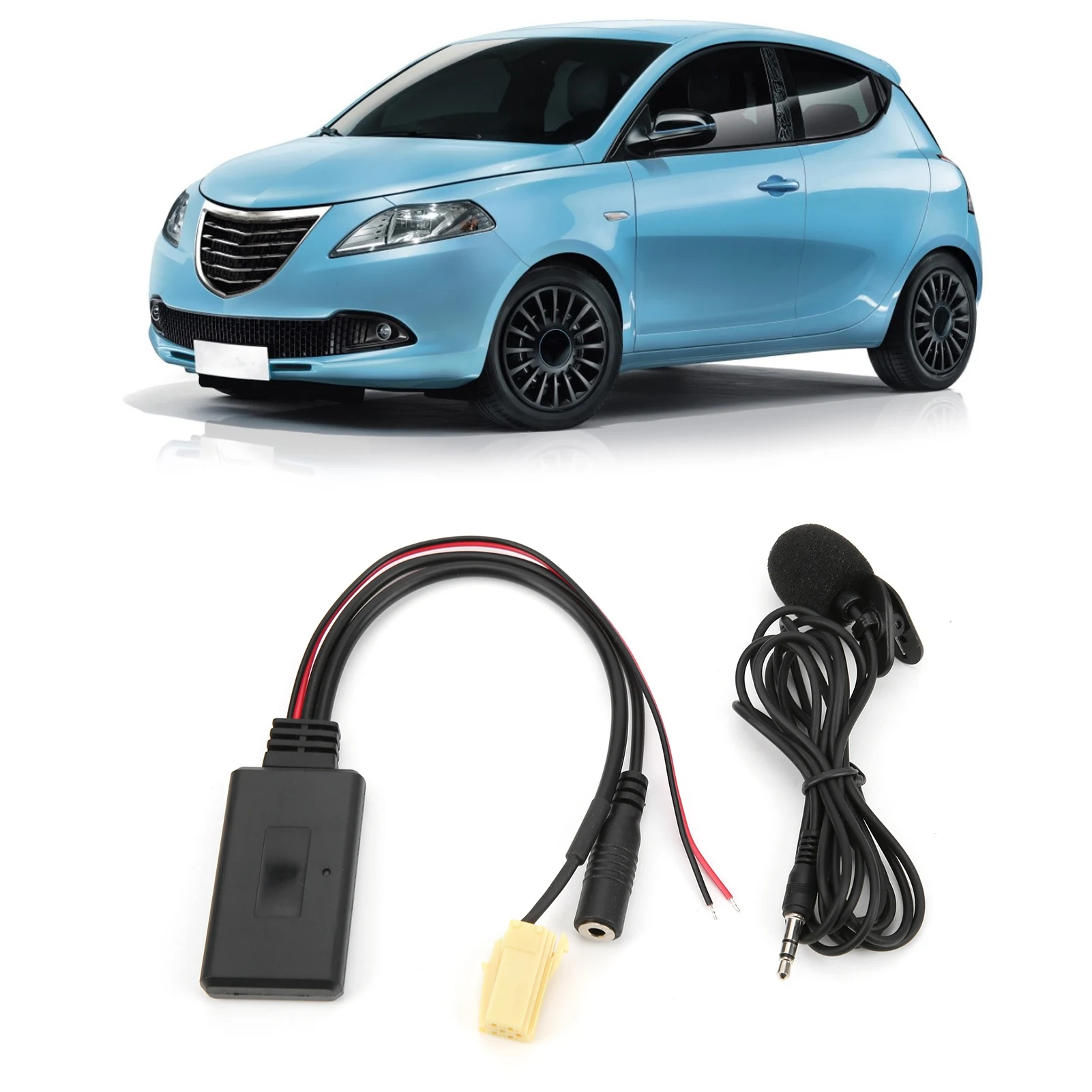 🎵 Adaptador Bluetooth 5.0 Para Coche Akozón Con Micrófono: Convierte Tu Radio 6000CD En Manos Libres Y Streaming De Música. Compatible Con Focus, Mondeo, Fiesta, Fusion (2005+).