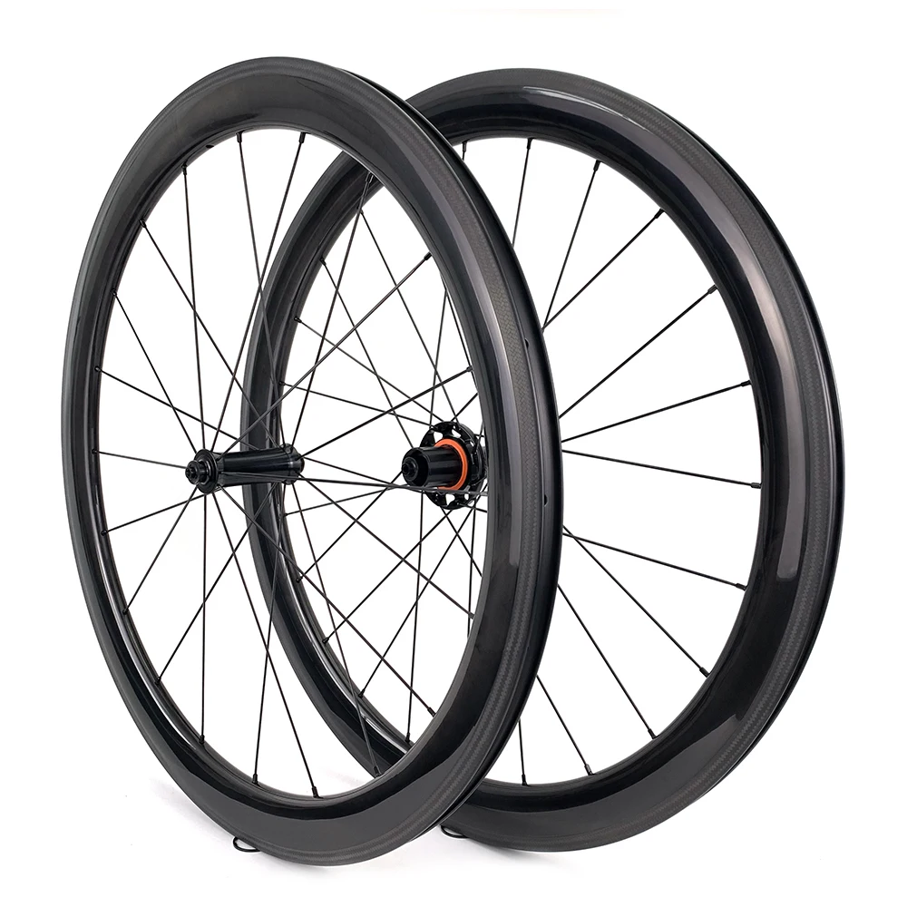 Elitewheels 700c Pe Road Carbon Spoke Wheelset Ceramic Bearing Hub 40