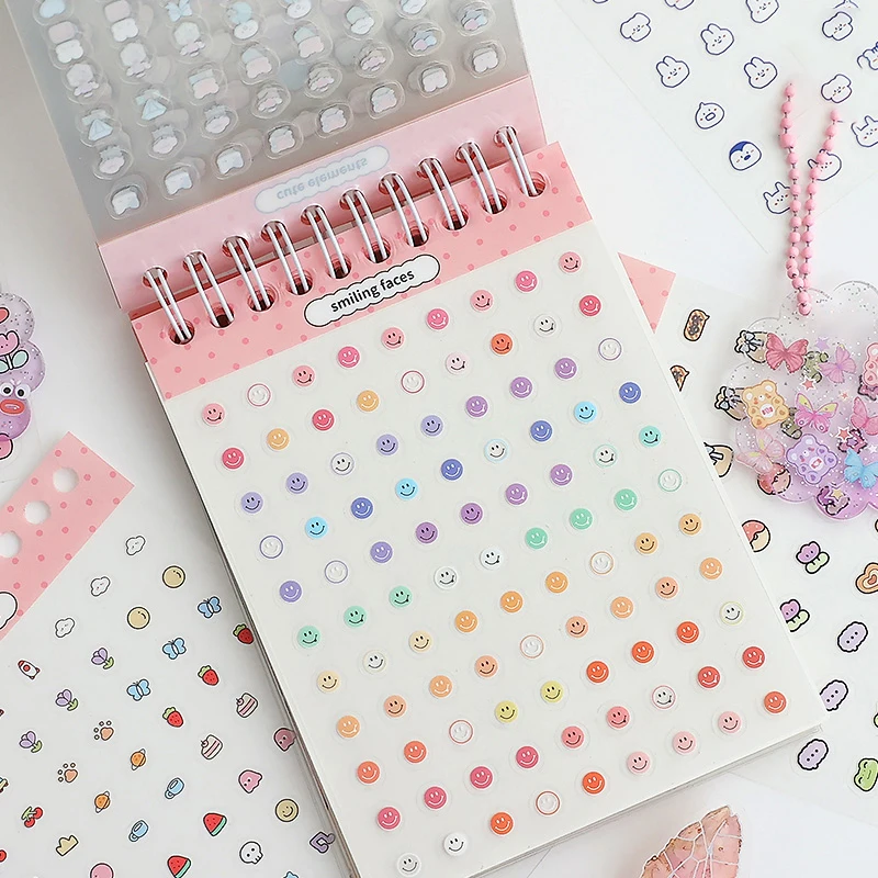 Mr Paper, Little Noga Sticker Book Series Stickerbuch Scrapbooking Aufkleber Student Stationery Supplies billiges Kawaii-Briefpapier – Detail 12