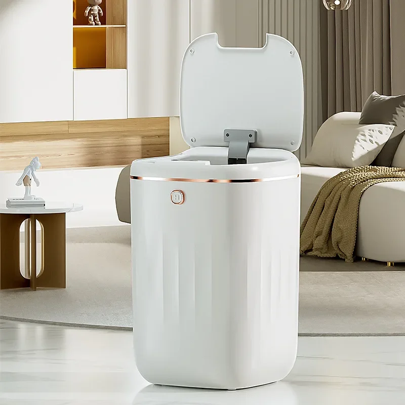 

Smart induction trash can, automatic trash can, smart home toilet waterproof trash can