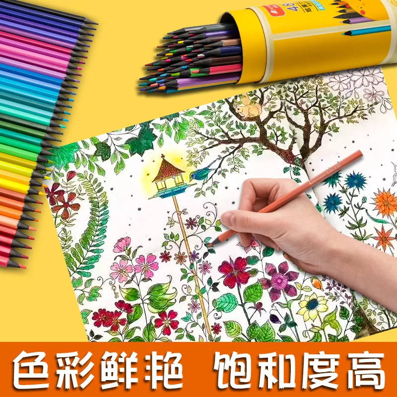 12/18/24/36/48 Colores Color Pencil Lapis De Cor Lapices De Colores  Profesionales Dibujo Children Wooden Non-toxic Art Supplies - AliExpress