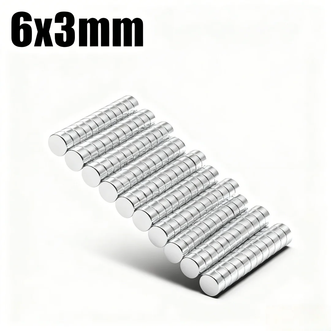 6x3mm 아이만 냉장고 자석 DIY 사무실 화이트보드 작업실