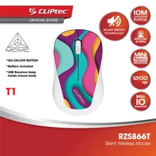 

New CLiPtec XILENT-TRAX Wireless Silent Mouse (2.4Ghz) RZS866T