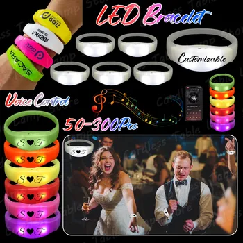 LED Sound-Activated Bracelets 1