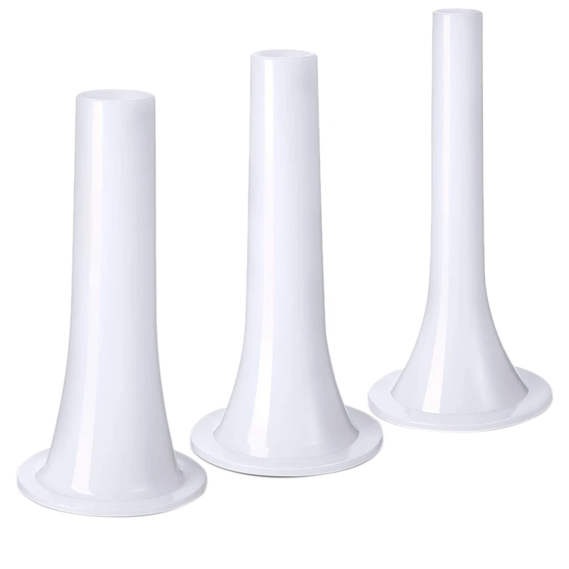 9Pcs Plastic Sausage Stuffer Tubes Funnels for Meat Grinder