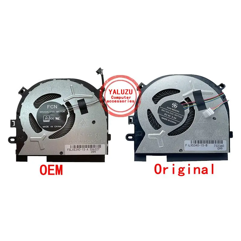 Охлаждающий вентилятор для ноутбука для Lenovo C340-15IWL FLEX-15IWL S340-15API XiaoXin AIR 15 2019 XiaoXin 15 2019