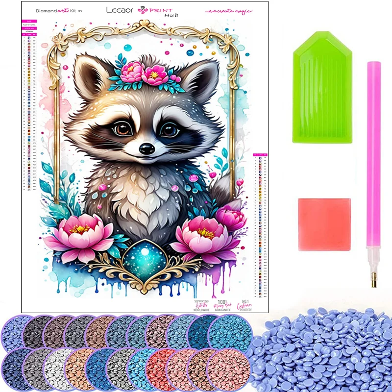 

Cartoon Animals Diamond Painting Koalas And Dinosaurs Full Diamond Mosaic Home Wall Decor Cross Stitch Kit Art Embroidery Gifts