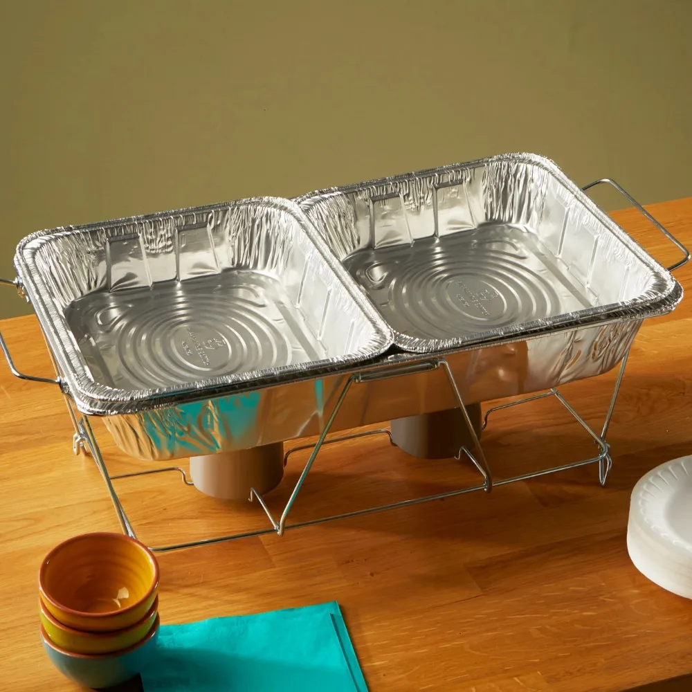 EZ Foil Disposable Steam Table Pans, Half-Size, 5 Count