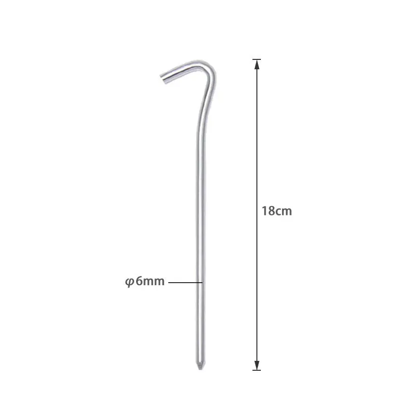Premium Titanium Tent Pegs 6