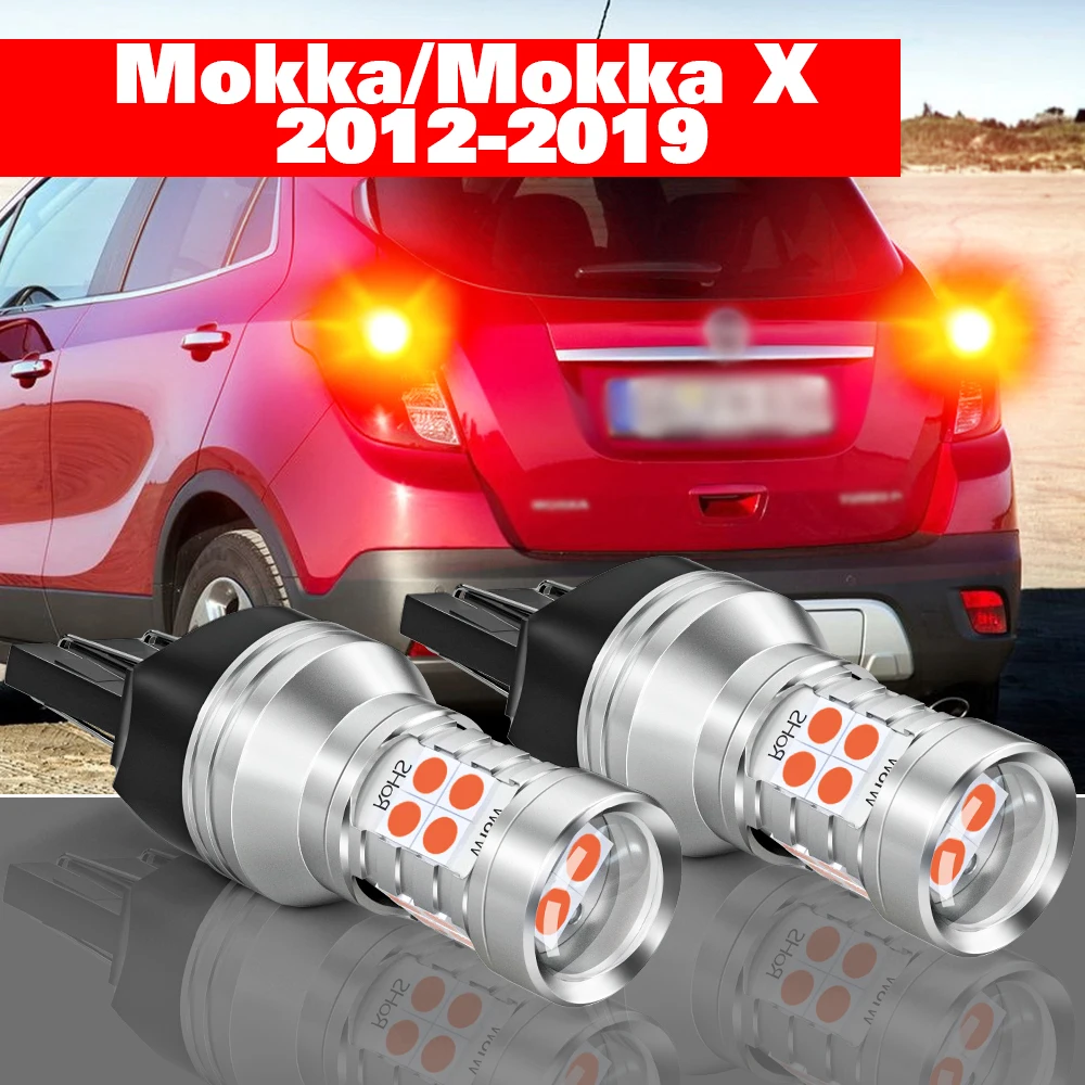 

For Opel Mokka Mokka X 2012-2019 Accessories 2pcs LED Brake Light 2013 2014 2015 2016 2017 2018