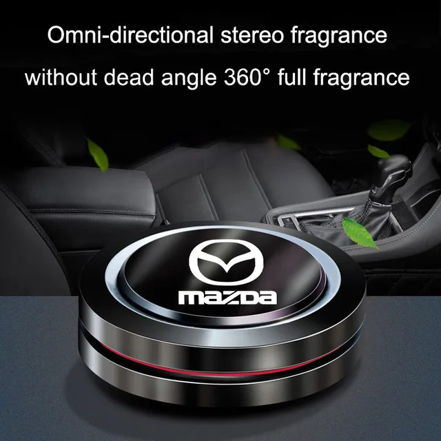 Parfum de voiture aromathérapie désodorisant de voiture saveur forme UFO pour Mazda 3 bk bl 323 Axela Atenza CX-3 CX-4 CX5 CX-7 accessoire 1