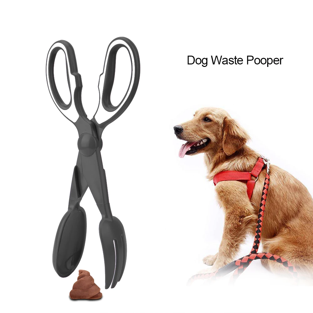 Pet Dog Manico Lungo Pet Pooper Scooper Dog Cat Waste Picker Jaw Poop Scoop Pick Up Strumenti Per La Pulizia Dei Rifiuti Puliti Per Animali Domestici