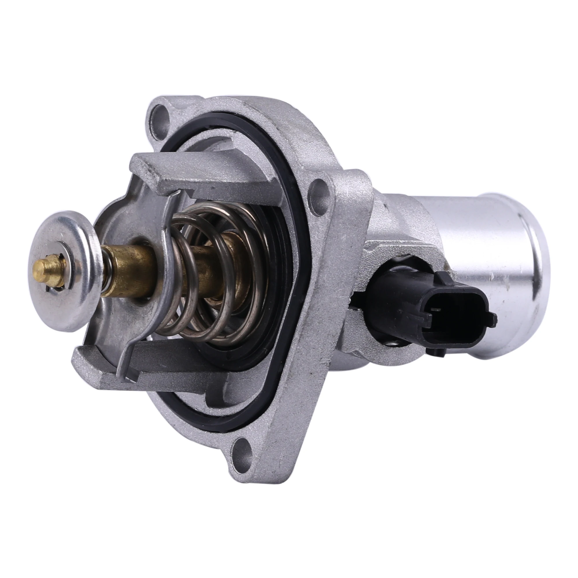 Engine Coolant Thermostat and Aluminum Housing for Opel Astra Zafira Signum Vectra for Chevrolet Aveo Cruze 96984103 96817255 engine coolant thermostat