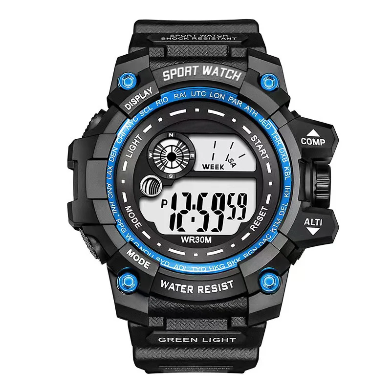 Men's Watch Outdoor Sports Boys Electronic Watch Luminous Men's Watch