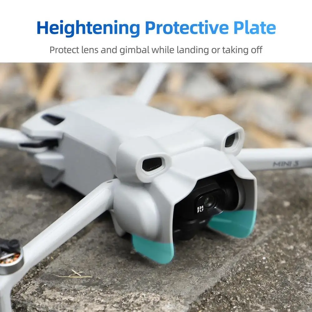 Description Picture 5 of itemFor Mini 3 Drone Protective Cover Lens Hood Gimbal Protection Anti-glare Sunshade Camera Guard Prop Accessories