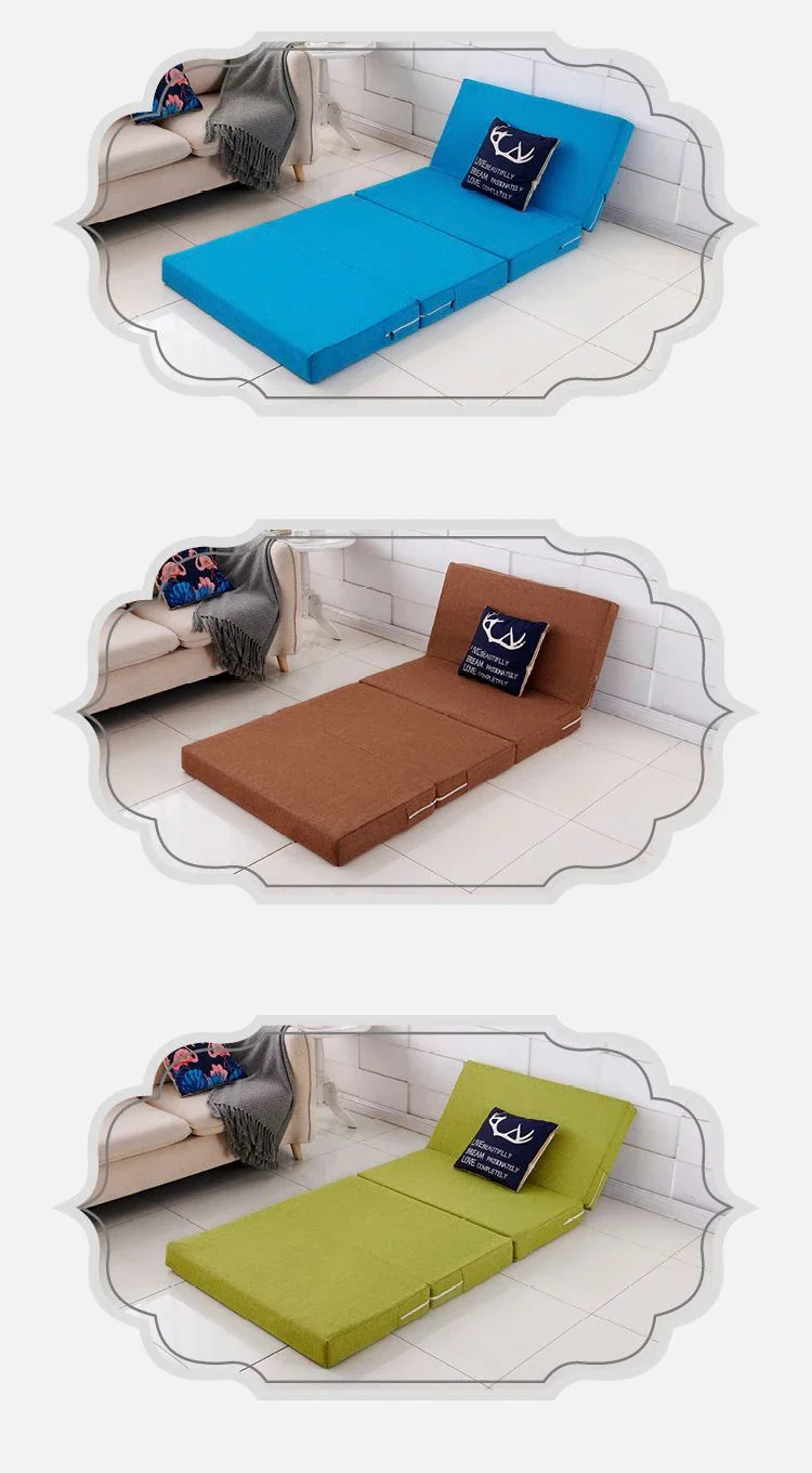 colchon plegable de espuma, tapete tatami multiusos para yoga, descanso de oficina y cama para invitados » colchon plegable de espuma