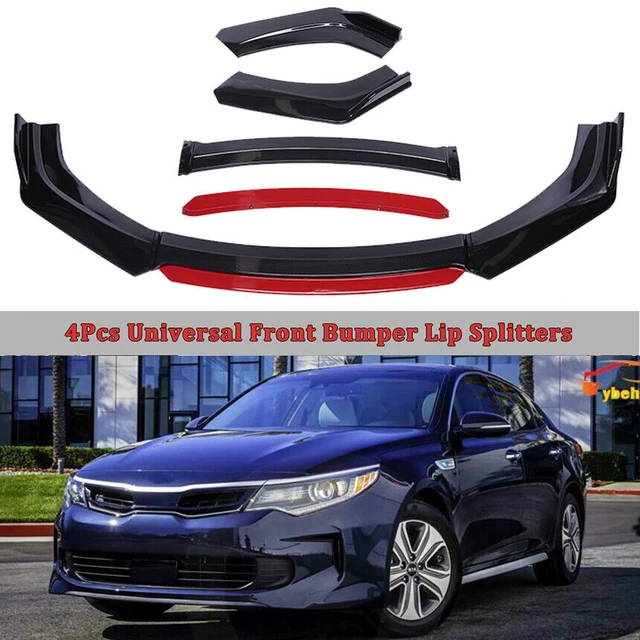 4 stücke Auto Vorderen Stoßfänger Lip Kit Spoiler Splitter Diffusor Carbon  Fiber Canard Auto Ersatz Teile Für KIA Optima K5 2016-2019 - AliExpress