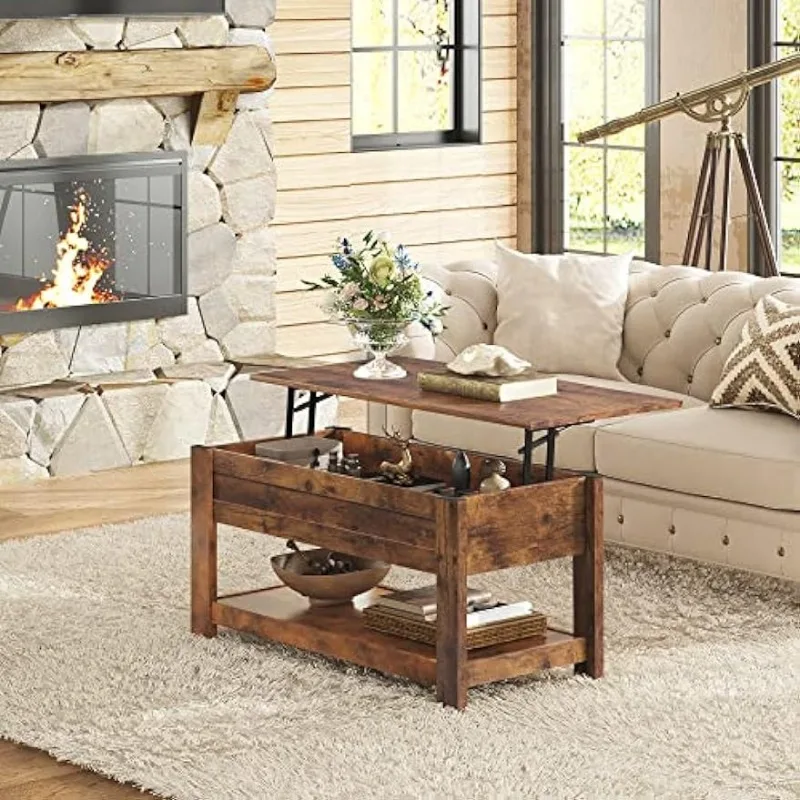 Rustic Lift Top Coffee Table 2