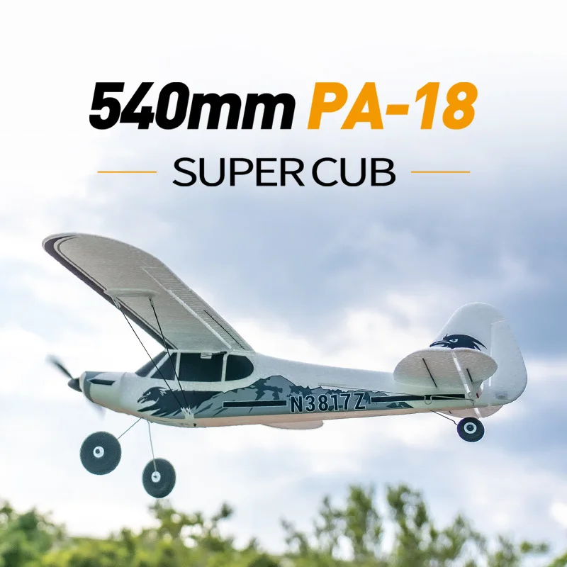 

Fms 540mm Pa-18 Beginner Introduction Fixed Wing Aircraft Model Electric Remote Control Toy Foam Aircraft Model