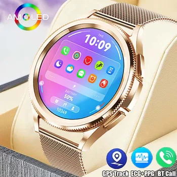 For Samsung Galaxy Watch 6 Classic Smart Watch Women Men Sports Fitness Headphones Health Waterproof Bluetooth Call Smartwatch