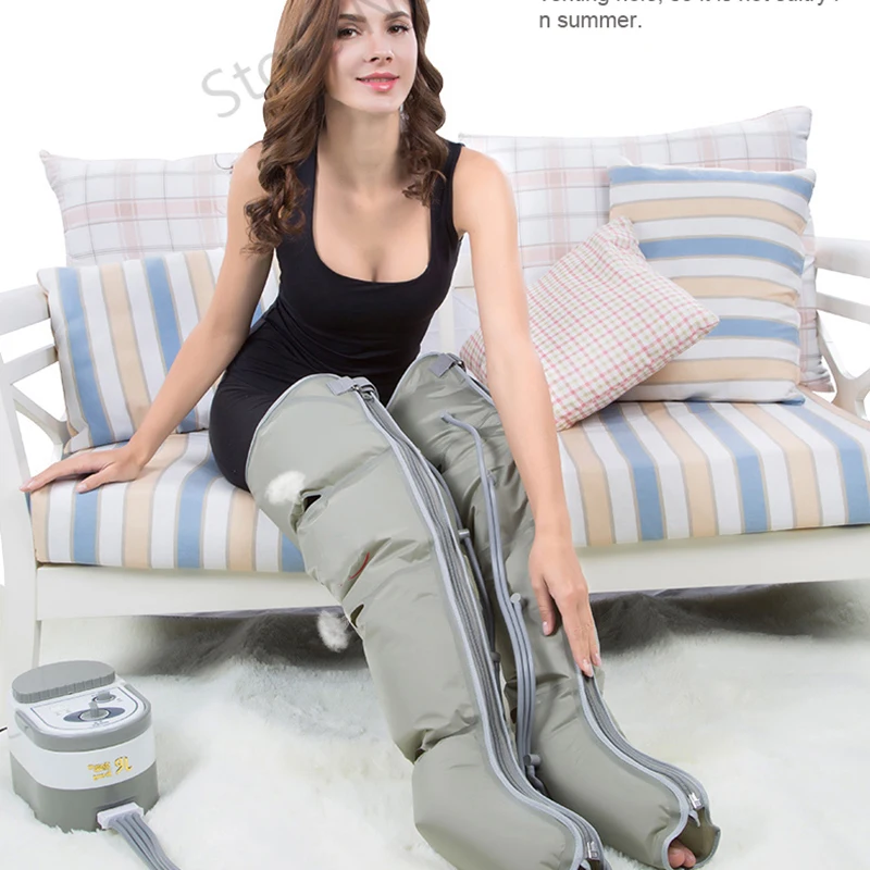 Breathable Air Leg Massager Elderly Automatic Pneumatic Calf Massage Instrument Air Wave Therapy Gas Pressure Foot Machine Aliexpress Beauty Health