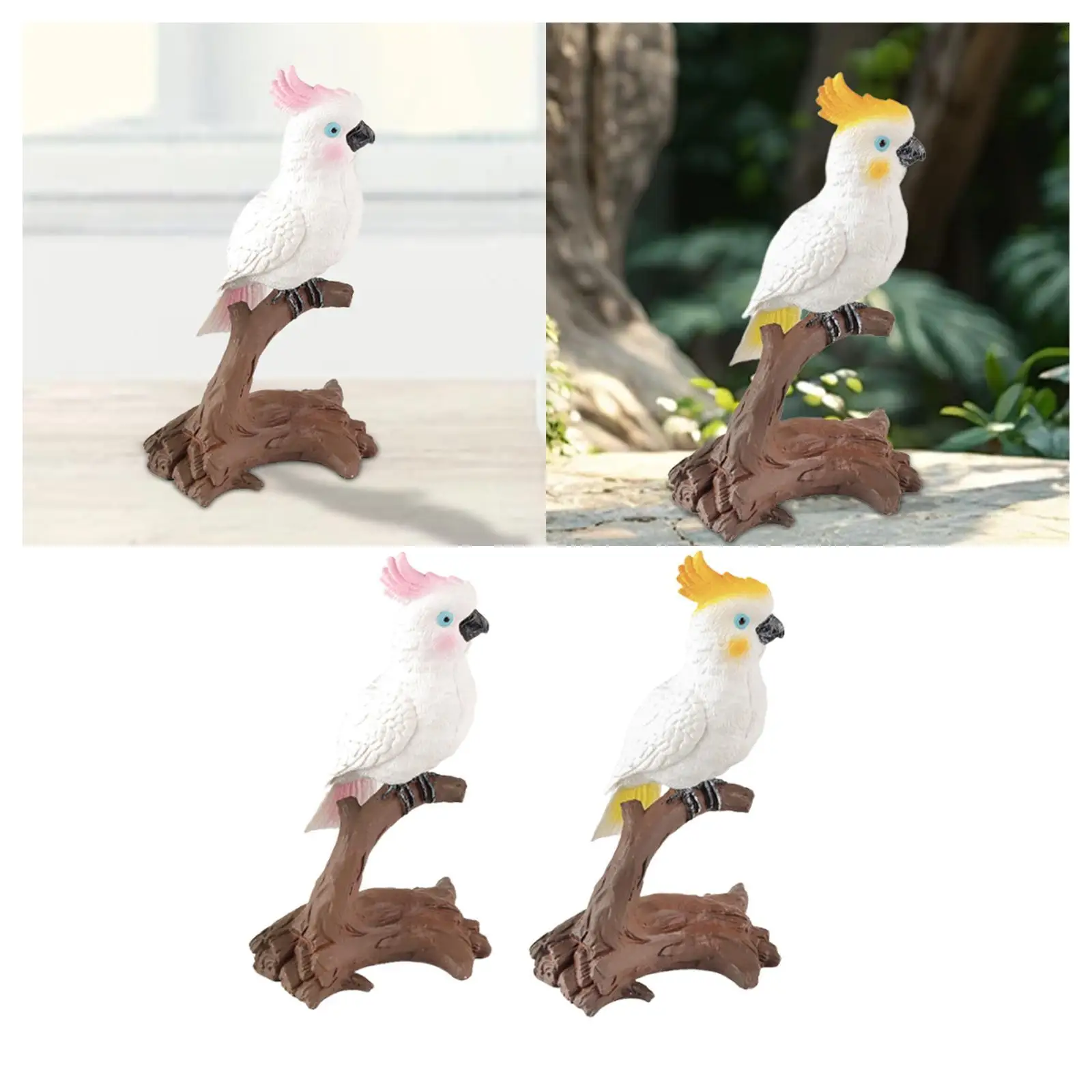 Parrot Model Wildlife Playset Simulation Portable Versatile Use Early Educational Crafts for Party Favors Boys Girls Children