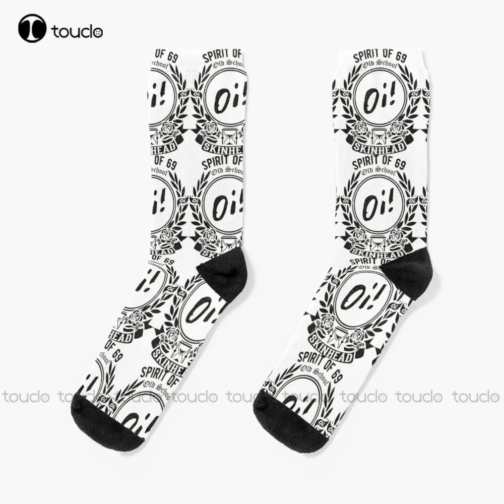 

Old School Skinhead. Spirit Of 69. Northern Soul Socks Youth Baseball Socks Christmas Gift Unisex Adult Teen Youth Socks Custom