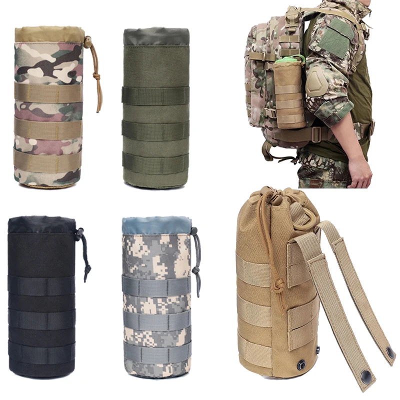 

Tactical Molle Water Bottle Bag Pouch For Military Outdoor Travel Camping Hiking Fishing