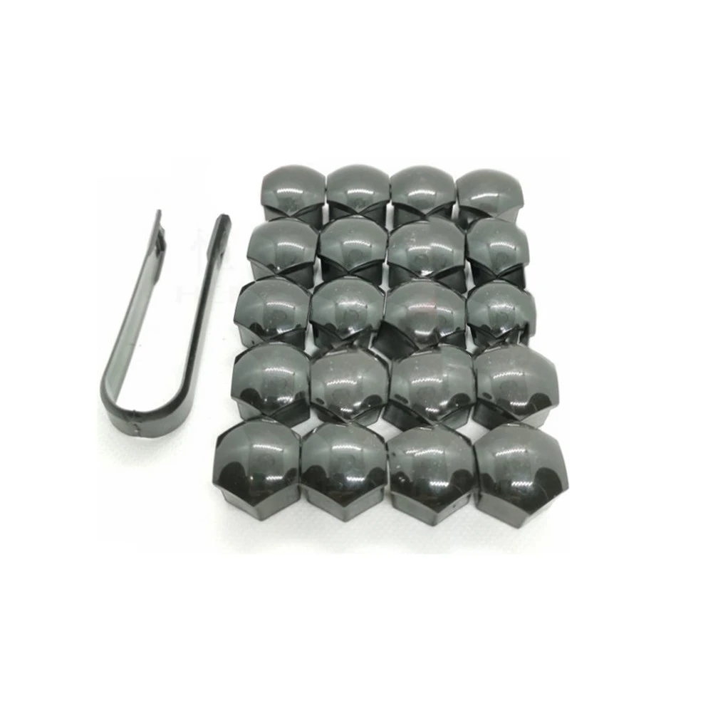 17mm 20pcs/lot Universal Wheel Lug Bolt Center Nut Covers Caps For