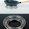 Rotundity Pot Storage Rack New Bold Stainless Steel Cauldron Bilayer Anti Scald Rack Kitchen 2
