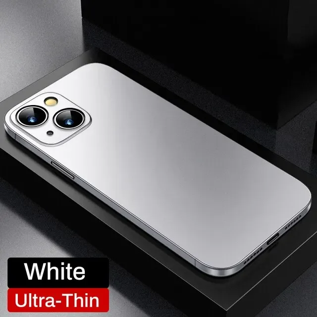 Ultra Thin Matte Translucent Hard Back Case - Soft PP Clear Slim Cover