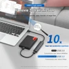 USB 3.0 HUB PD 100W 4K 30Hz USB C HUB Multi USB Splitter Power Adapter USB 3.0 Multiple Expander For HUAWEI Xiaomi Macbook 2