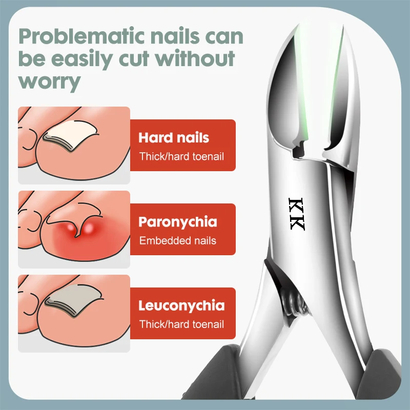 Nail Clipper nail clipper KK Pliers Stainles Nail Clipper Professional Anti-Splash Ingrown Paronychia Manicure
