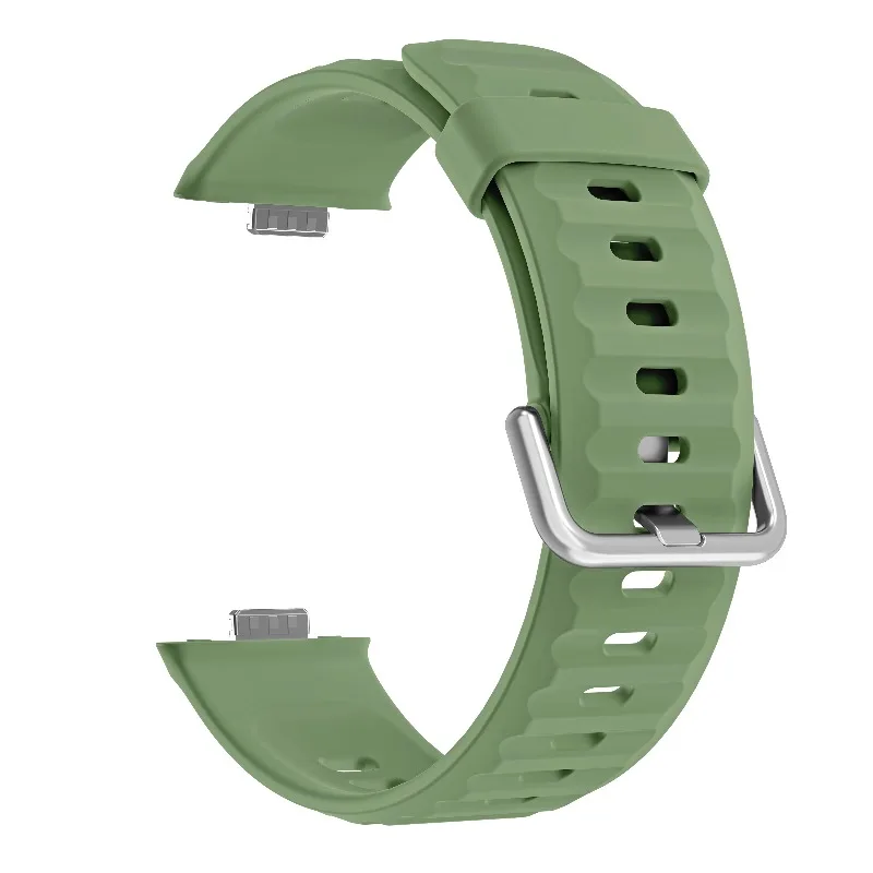 Enhanced Silicone Watch Band with Dedicated Connector - Waterproof Strap
