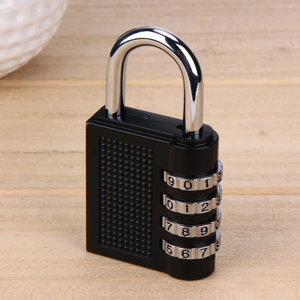 Zinc Alloy Padlock Password Locks 4 Digit Door Lock Anti-theft Code Lock for Window Suitcase Bag Package Cabinet Locker Padlock