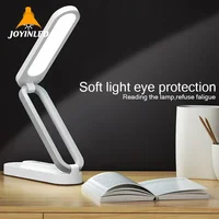 Eye Protection LED Folding Desk Lamp 3-Level Dimming Lighting Table Lamps Reading Bedside Living Bedroom Charging Night Light 1
