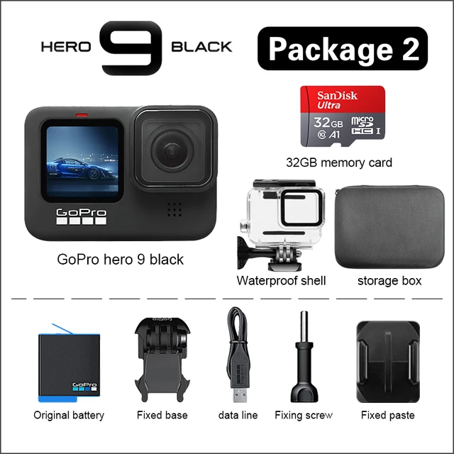 Gopro9+32GBメモリー+etc Gopro9+32GBメモリー+etc