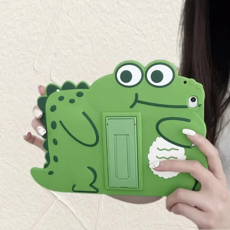 Children's Cartoon Dinosaur Tablet Case with Built-in Stand for Huawei MatePad and Honor Pad Series