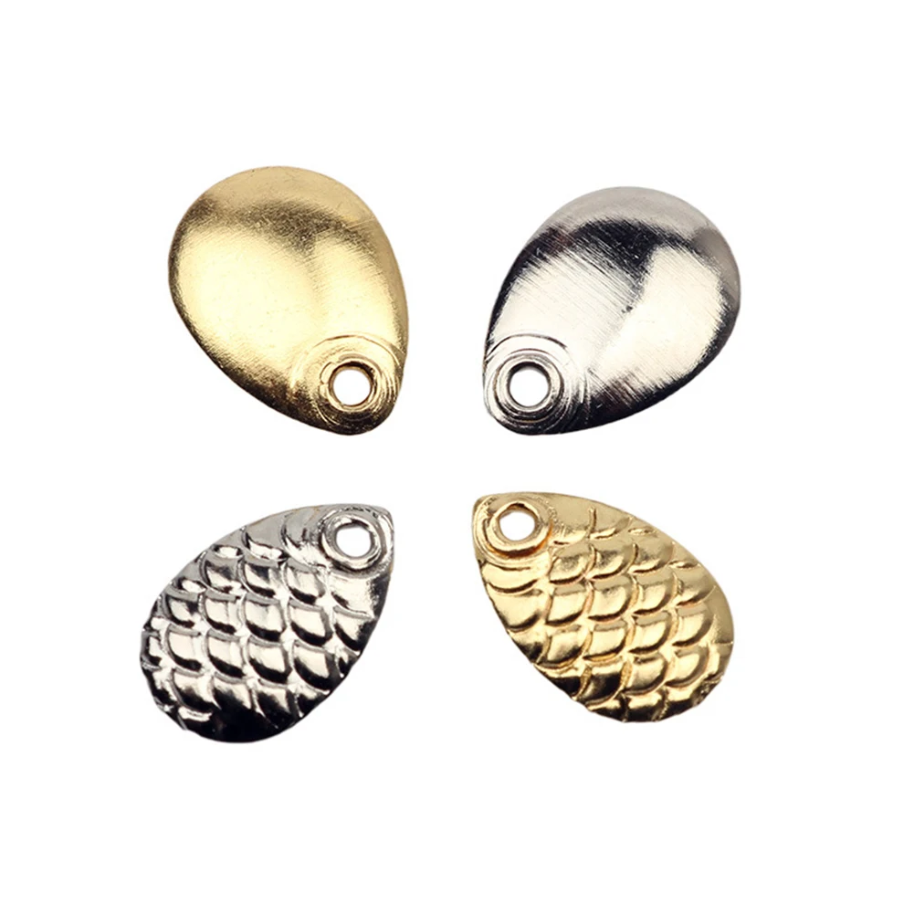DIY Spinnerbait Making Accessories Fishing Spinner Blades - 40 Pieces ...