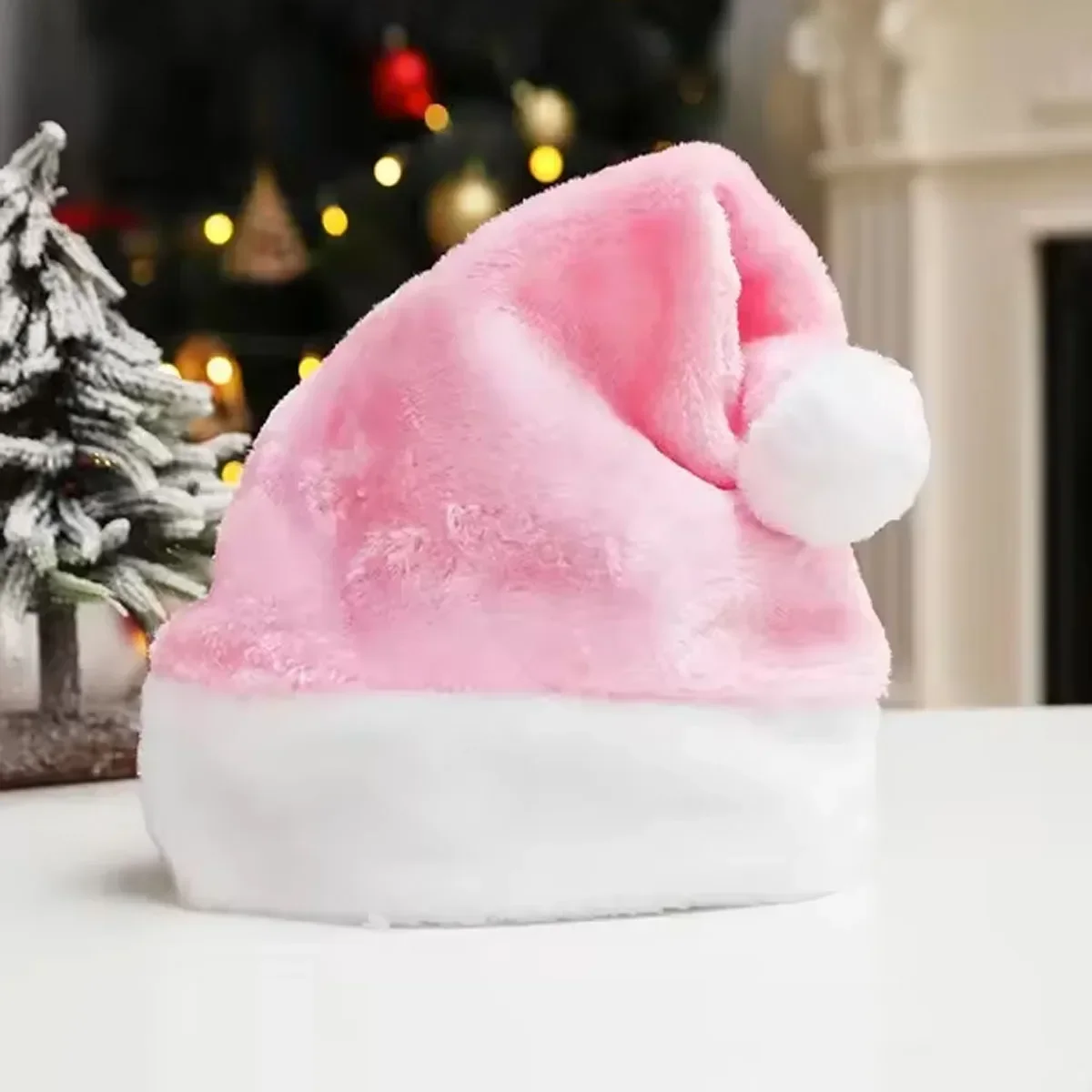 Plush Santa hat, Plush, Christmas, party supplies, gifts