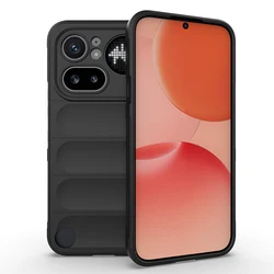 Liquid Silicone Non - Slip Protective Case - Fashion Classic High - Quality Bumper for Nothing Phone (4a) Pro (HD - black)