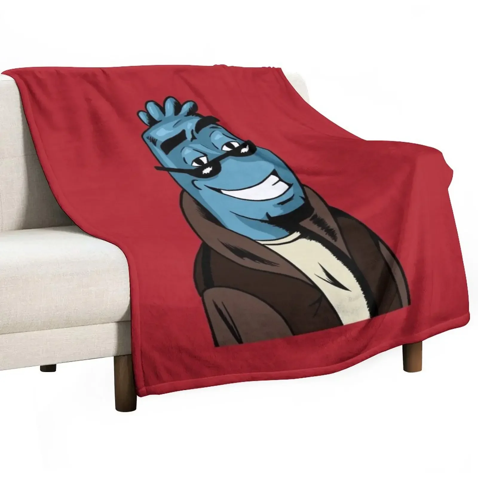

Osmosis Jones Throw Blanket Retros Bed linens Softest Soft Big Blankets