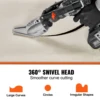VEVOR Board Cutter Drill Attachment Board Shears Attachment with 360 Degree Pivoting Head for Cutting Max 0.5" Fiber Cement 4