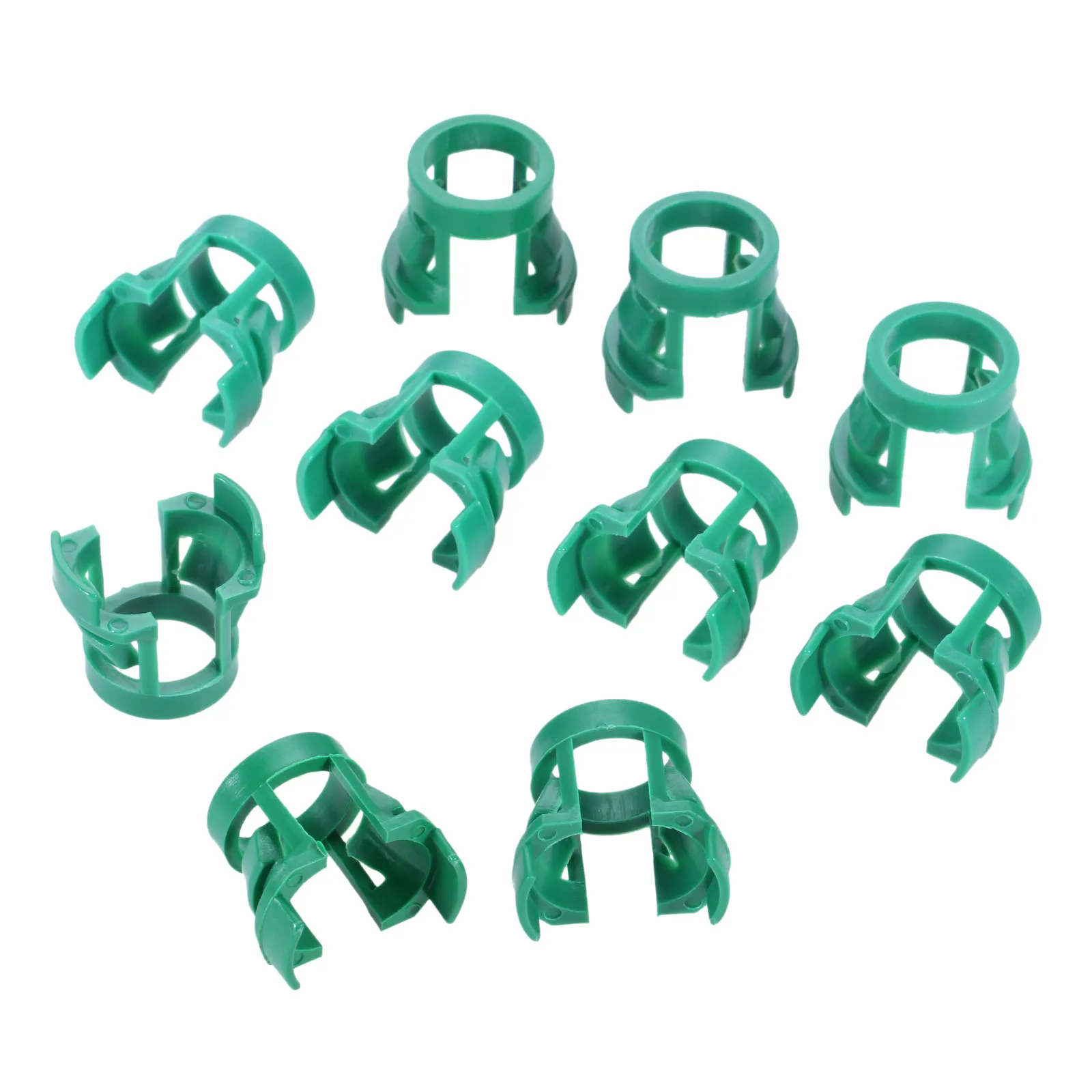 

10Pcs Green Plastic Car Transmission Tubing Clamp Clip for Old Volvo S80 XC90 Auto Fasteners