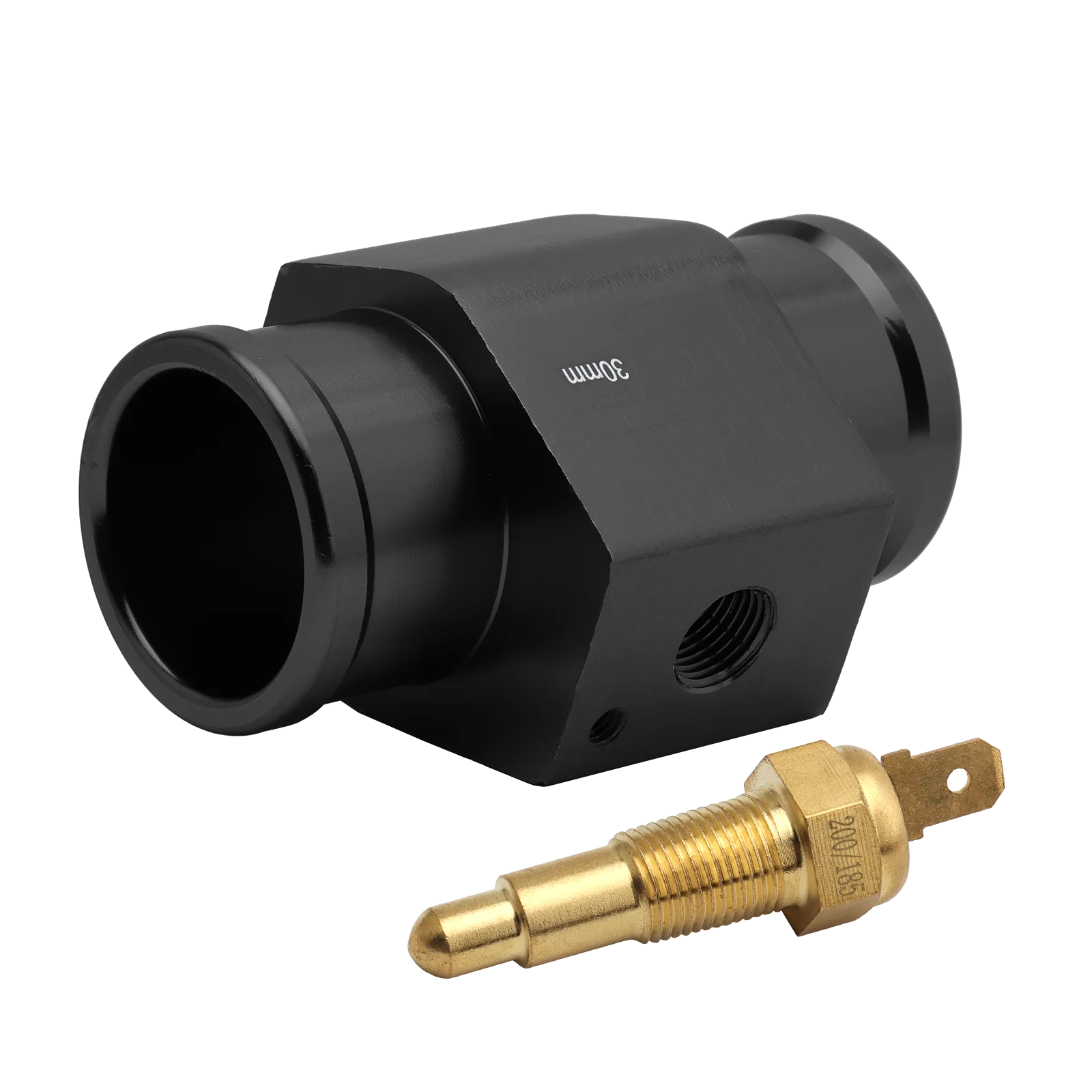  Wassertemperatur-Verbindungsrohr 40/38/36/34/32/30/28 mm Schlauchadapter mit 1/8 Zoll NPT Motorkühlgebläse Thermostat Temperatursensorschalter – Detail 7