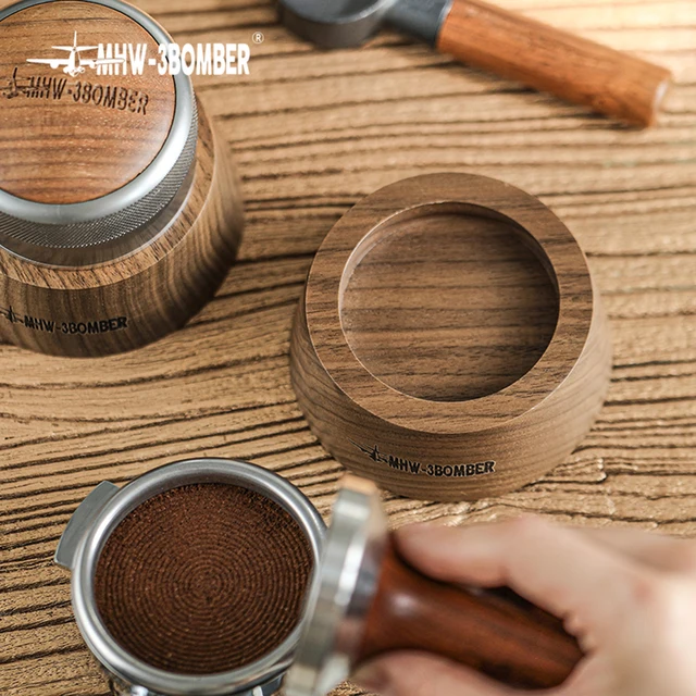 51/53/58 Mm Fa Kávé Kávéfőző Tartó Espresso Tamper Mat Stand Distributor Holder Cafe Tools Kiegészítők Barista Számára - Image 2